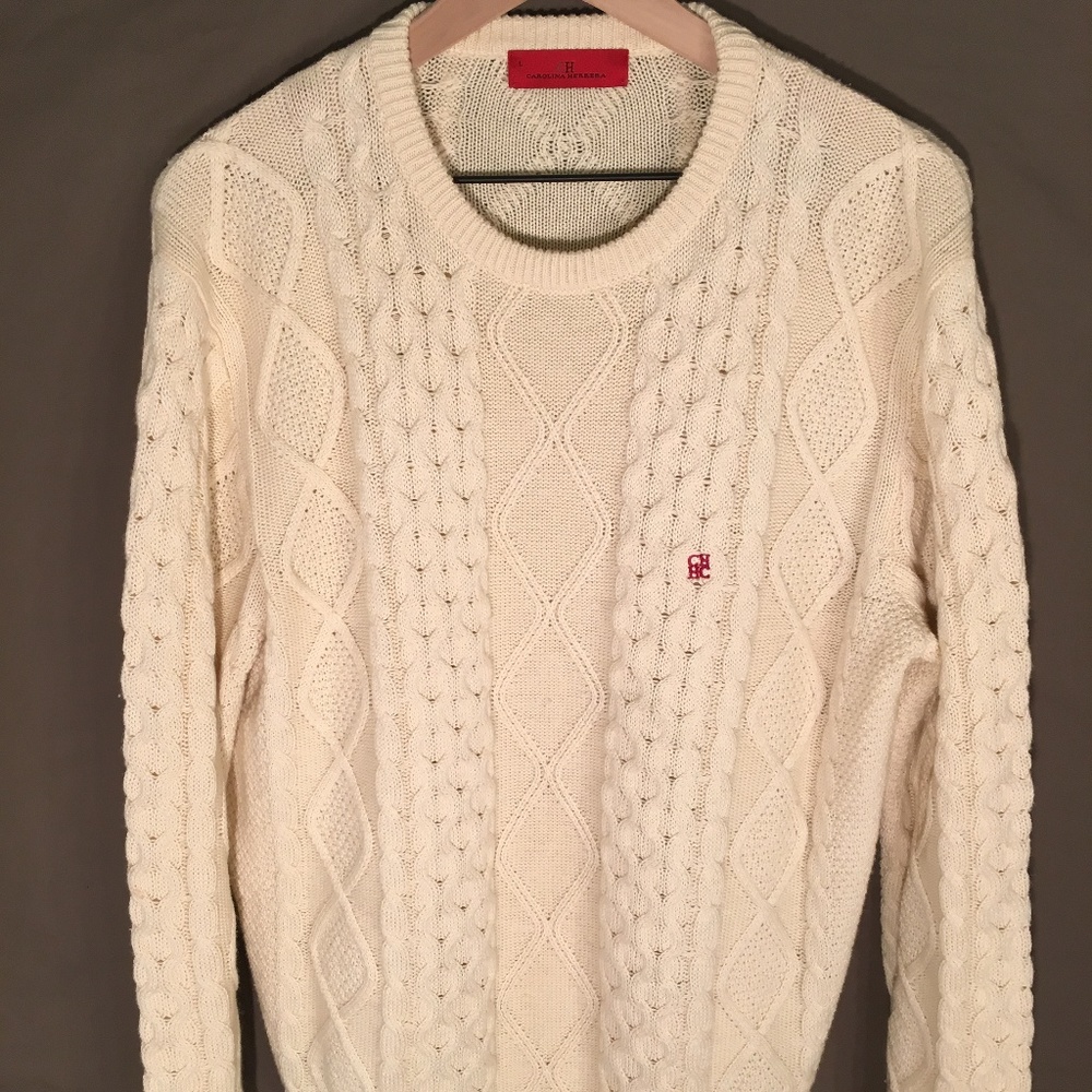 Carolina Herrera Knit Crewneck Sweater